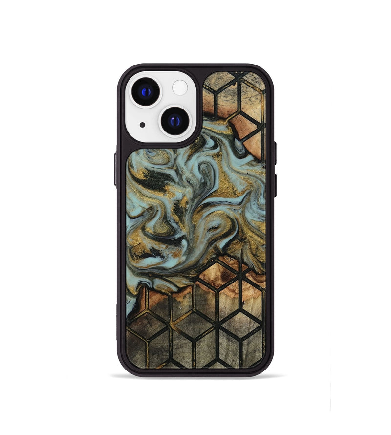 iPhone 13 mini Wood Phone Case - Harmon (Pattern, 818160)