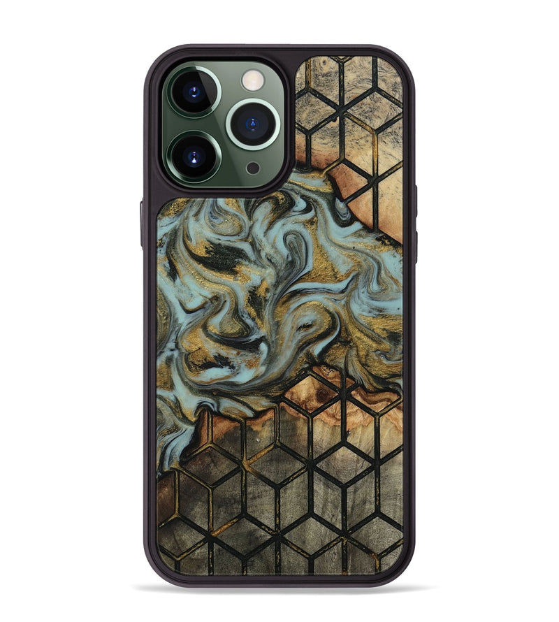 iPhone 13 Pro Max Wood Phone Case - Harmon (Pattern, 818160)