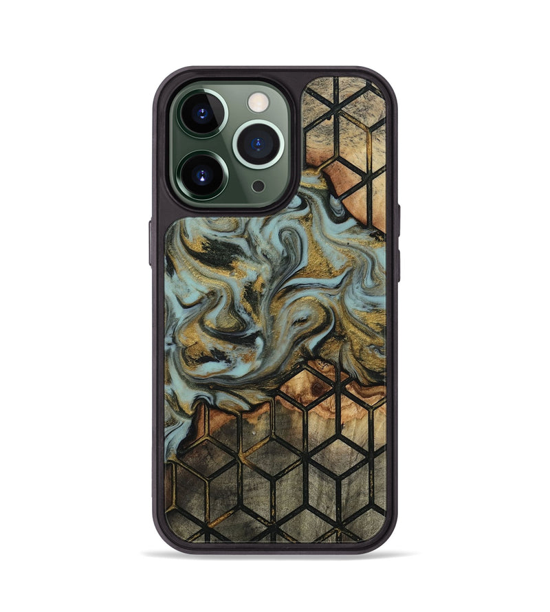 iPhone 13 Pro Wood Phone Case - Harmon (Pattern, 818160)