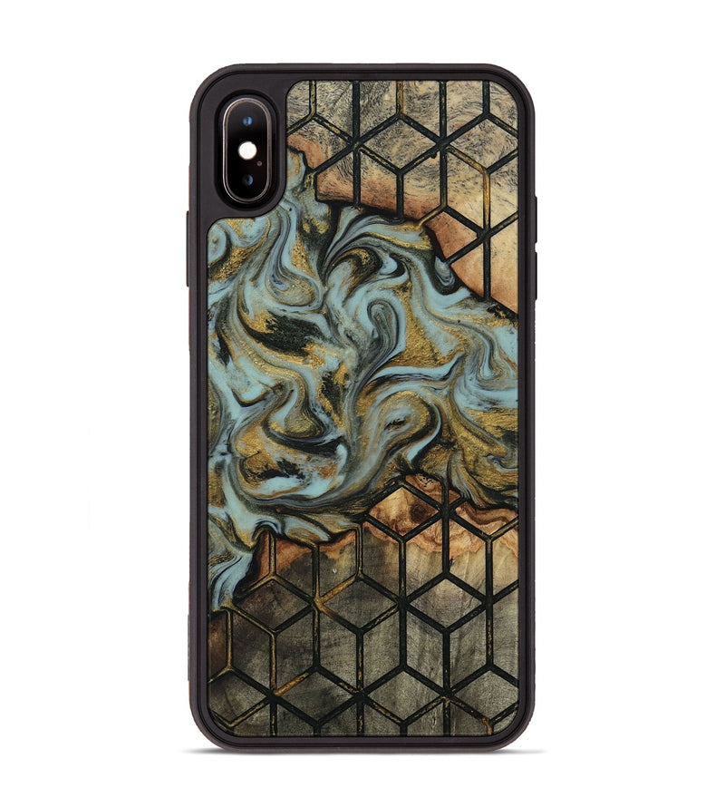 iPhone Xs Max Wood Phone Case - Harmon (Pattern, 818160)