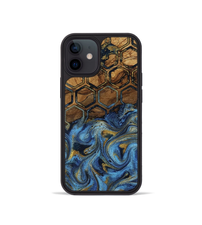iPhone 12 mini Wood Phone Case - Julieta (Pattern, 818162)