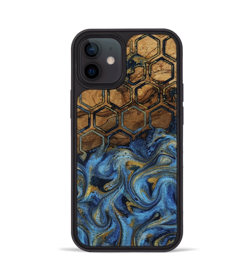 iPhone 12 Wood Phone Case - Julieta (Pattern, 818162)