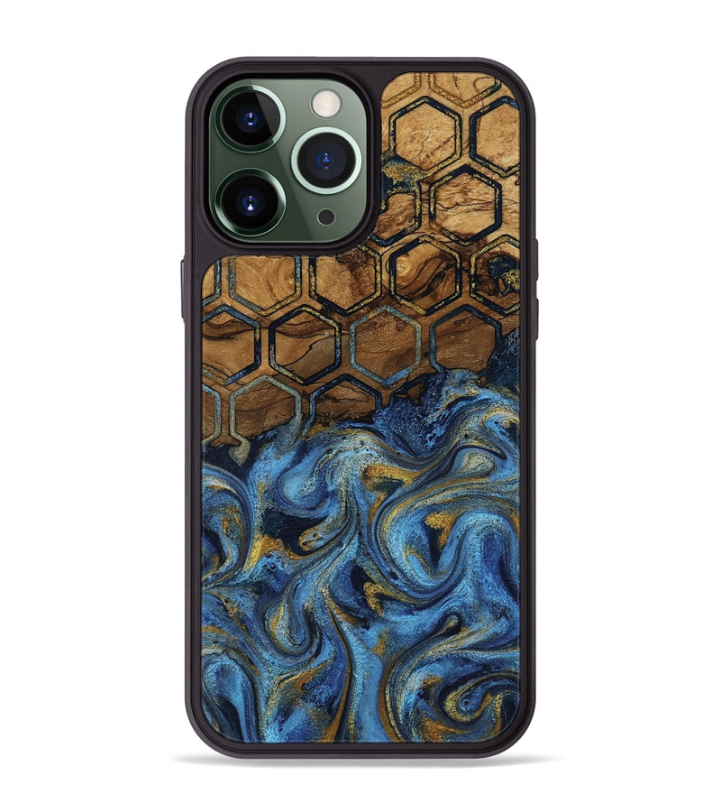 iPhone 13 Pro Max Wood Phone Case - Julieta (Pattern, 818162)