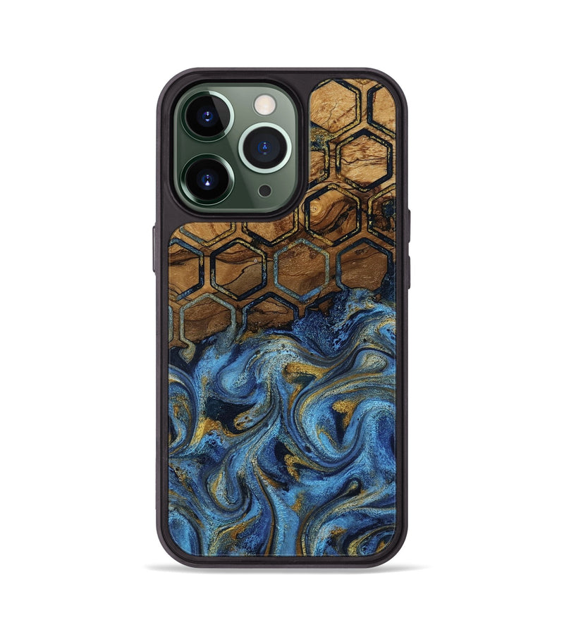 iPhone 13 Pro Wood Phone Case - Julieta (Pattern, 818162)