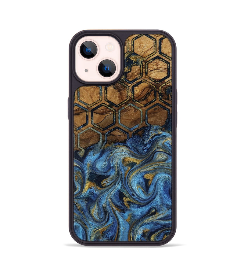 iPhone 14 Wood Phone Case - Julieta (Pattern, 818162)