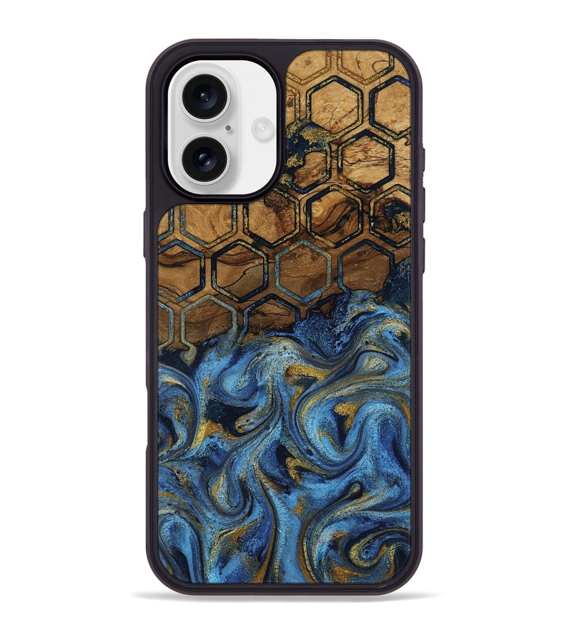 iPhone 16 Plus Wood Phone Case - Julieta (Pattern, 818162)