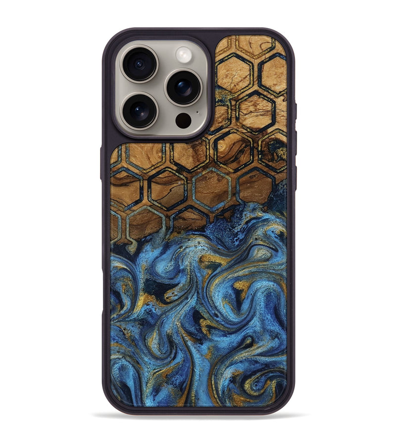 iPhone 16 Pro Max Wood Phone Case - Julieta (Pattern, 818162)