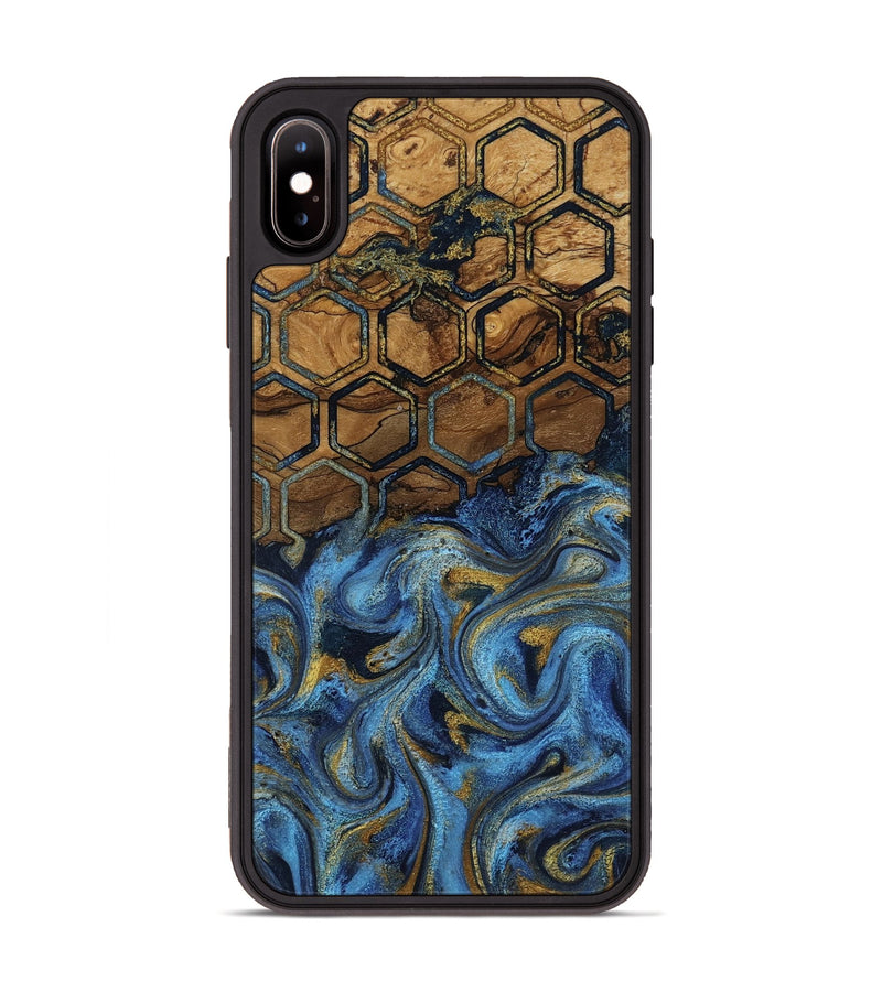 iPhone Xs Max Wood Phone Case - Julieta (Pattern, 818162)