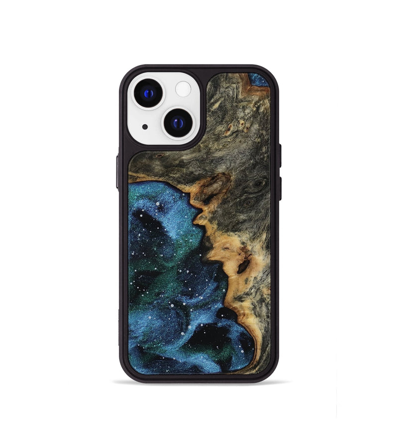 iPhone 13 mini Wood Phone Case - Lila (Cosmos, 818165)