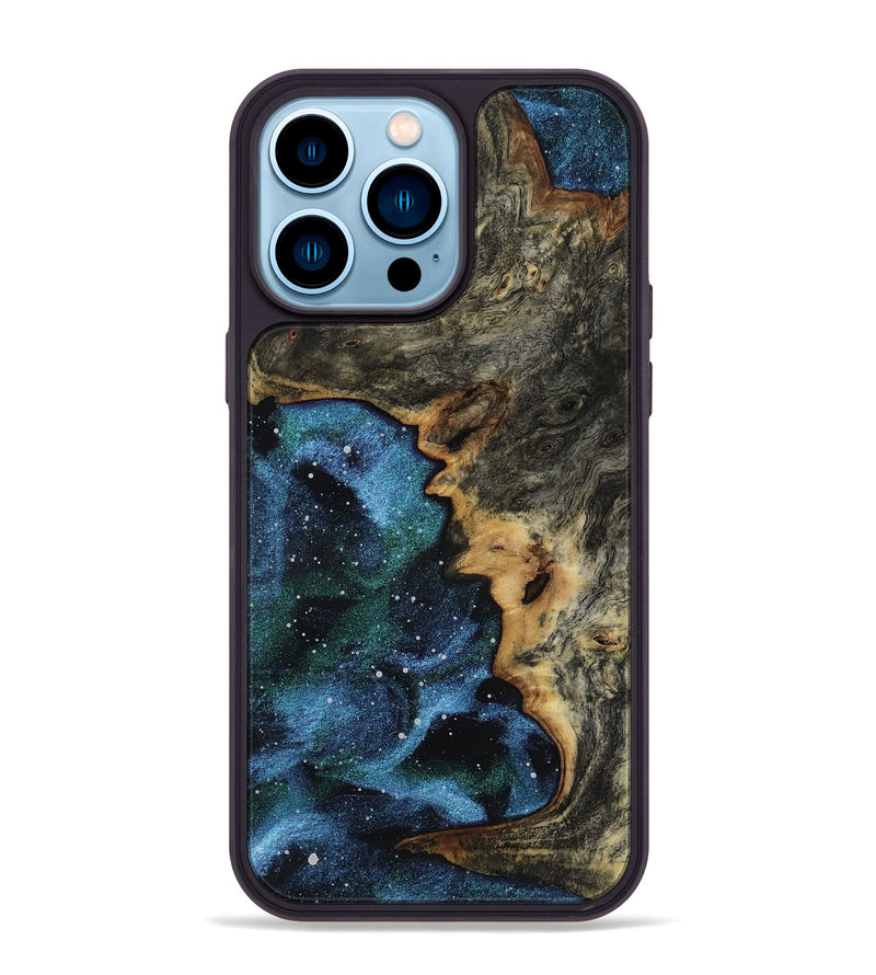iPhone 14 Pro Max Wood Phone Case - Lila (Cosmos, 818165)