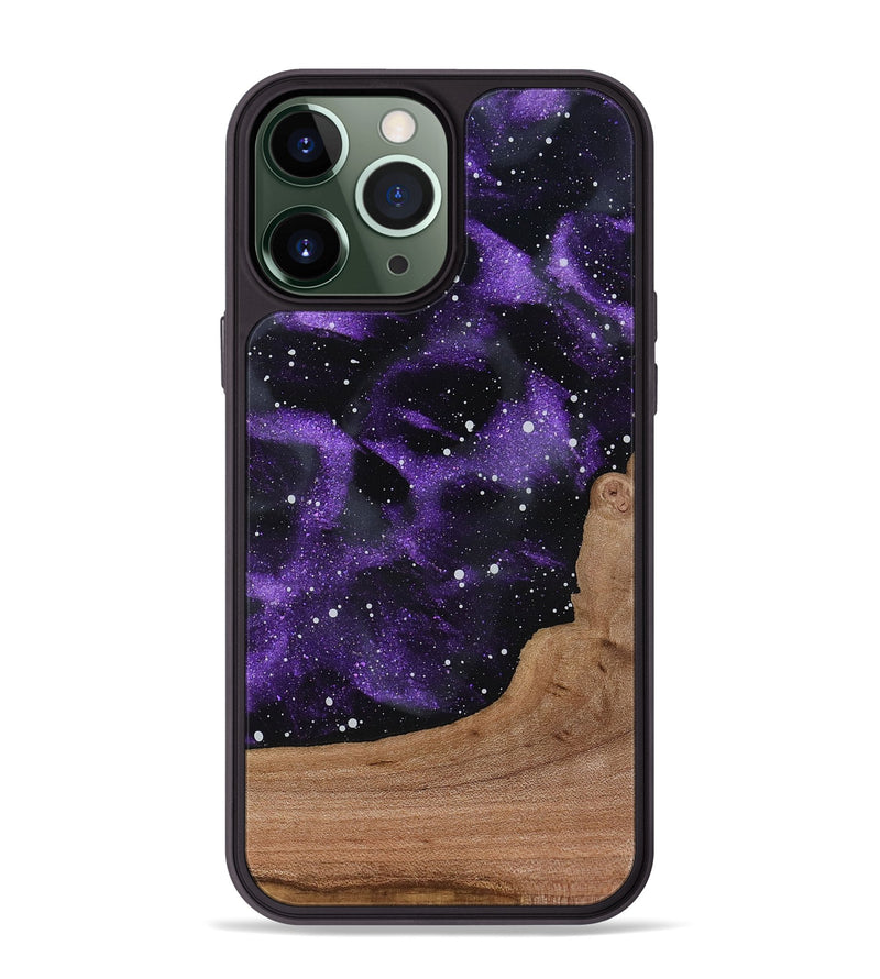 iPhone 13 Pro Max Wood Phone Case - Syble (Cosmos, 818169)