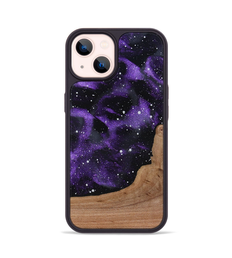 iPhone 14 Wood Phone Case - Syble (Cosmos, 818169)