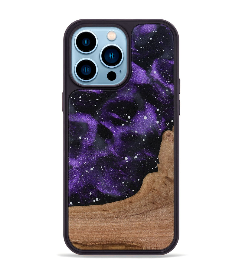 iPhone 14 Pro Max Wood Phone Case - Syble (Cosmos, 818169)