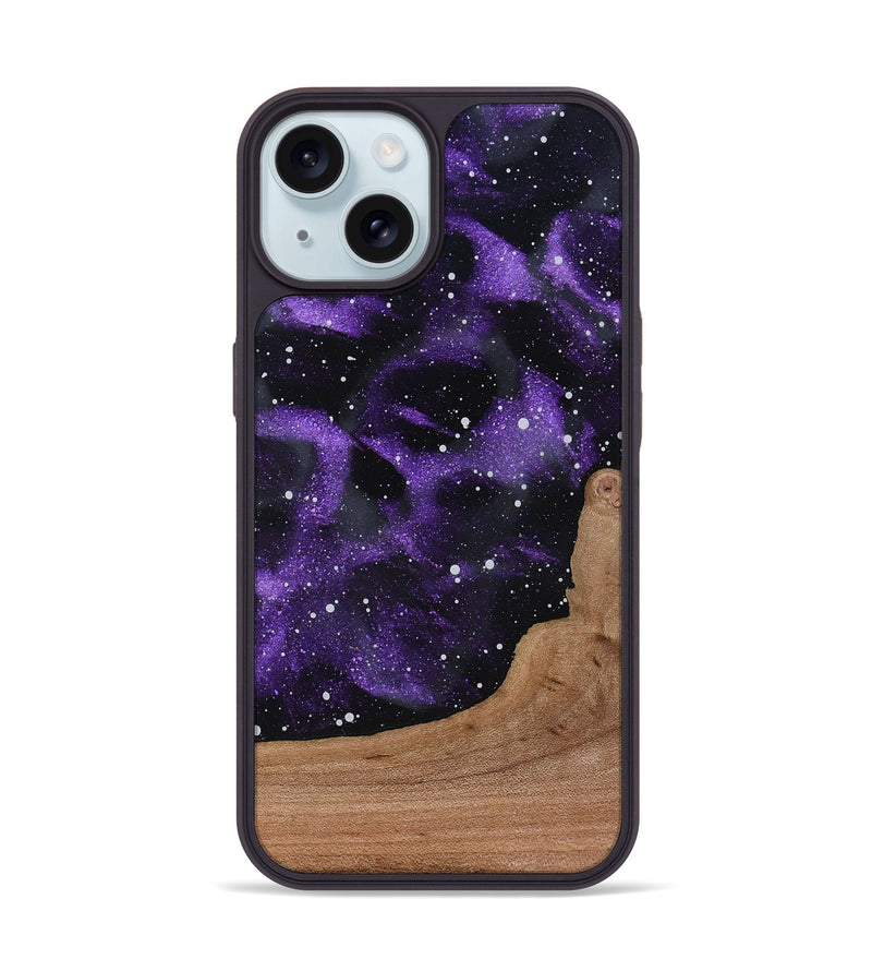iPhone 15 Wood Phone Case - Syble (Cosmos, 818169)
