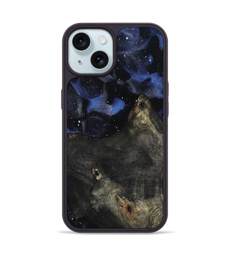 iPhone 15 Wood Phone Case - Myles (Cosmos, 818170)
