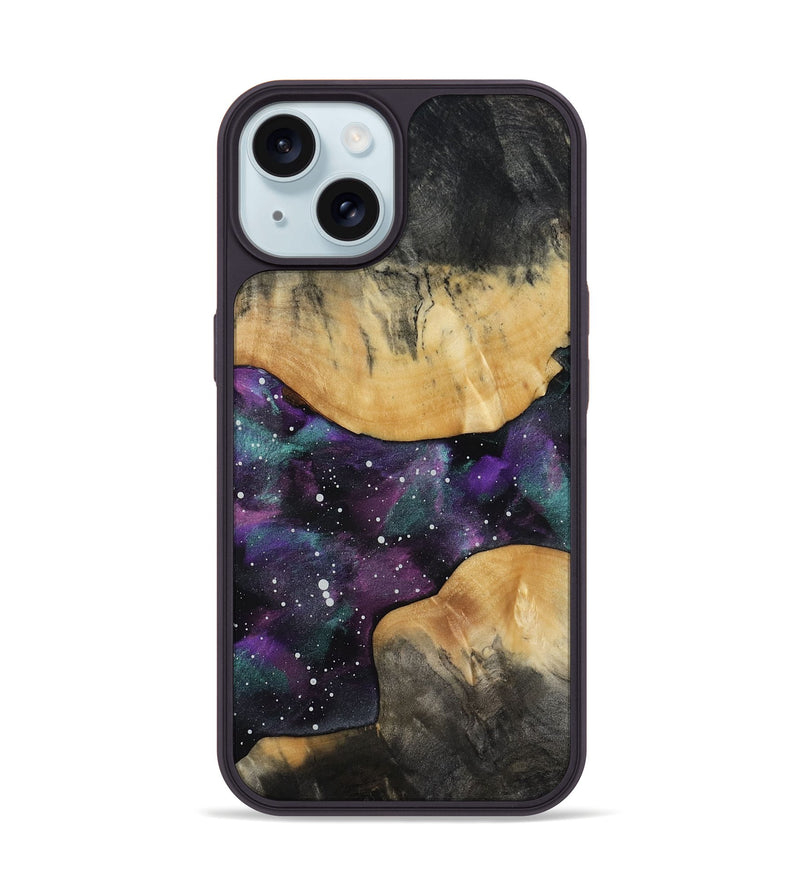 iPhone 15 Wood Phone Case - Kenzo (Cosmos, 818171)
