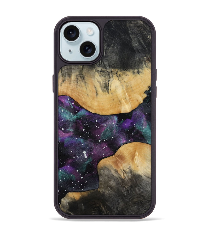 iPhone 15 Plus Wood Phone Case - Kenzo (Cosmos, 818171)