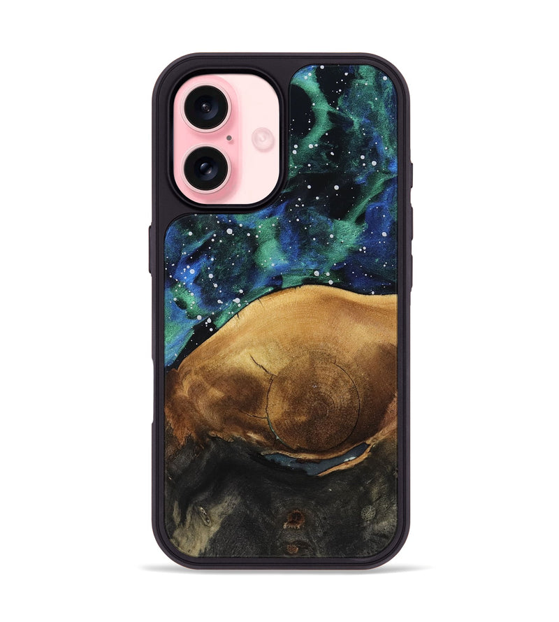 iPhone 16 Wood Phone Case - Roy (Cosmos, 818172)