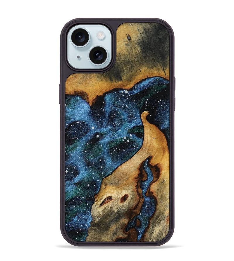 iPhone 15 Plus Wood Phone Case - Jaylen (Cosmos, 818173)