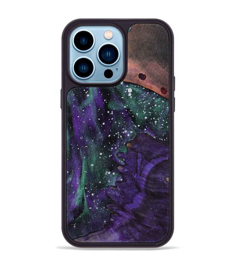 iPhone 14 Pro Max Wood Phone Case - Bo (Cosmos, 818174)