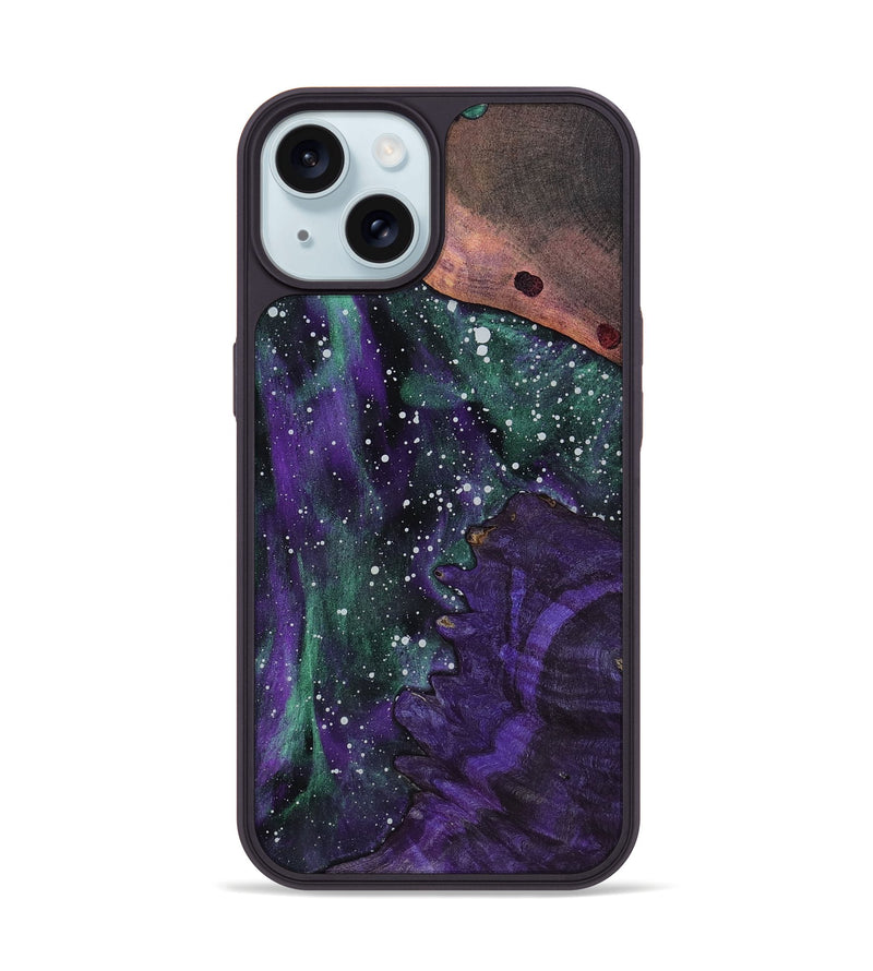 iPhone 15 Wood Phone Case - Bo (Cosmos, 818174)