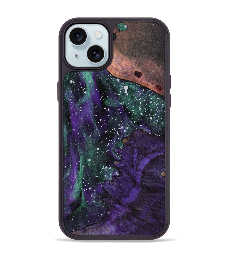 iPhone 15 Plus Wood Phone Case - Bo (Cosmos, 818174)