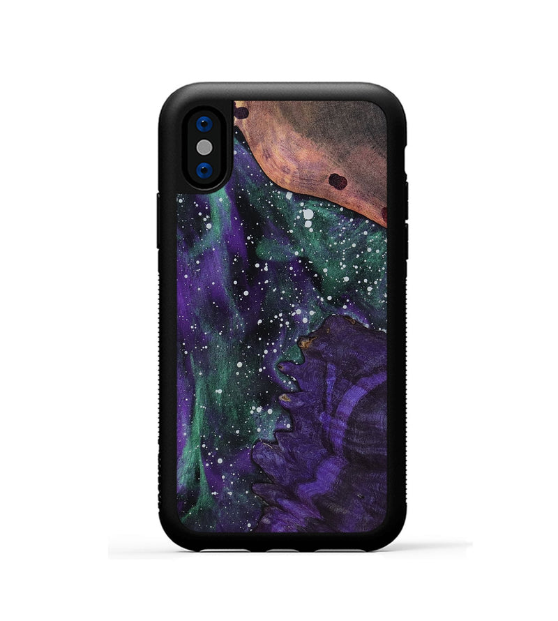 iPhone Xs Wood Phone Case - Bo (Cosmos, 818174)
