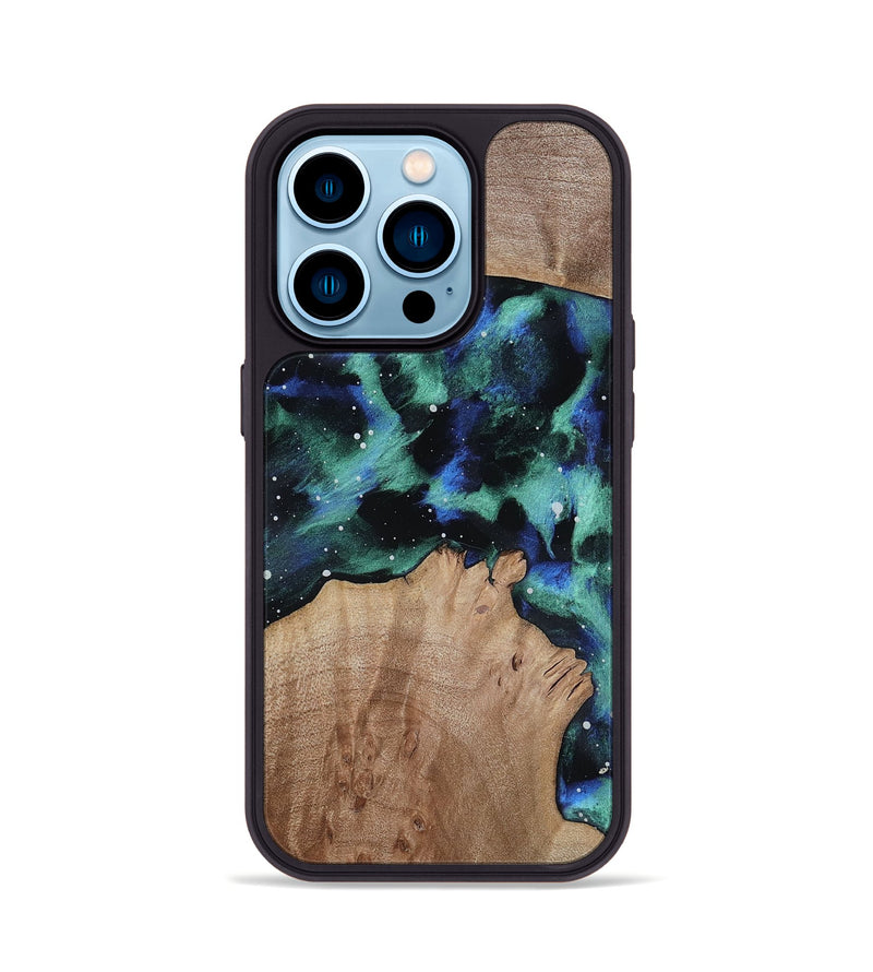 iPhone 14 Pro Wood Phone Case - Trevor (Cosmos, 818176)