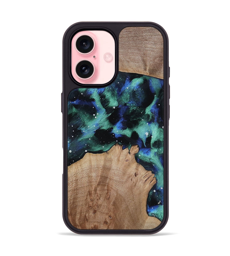 iPhone 16 Wood Phone Case - Trevor (Cosmos, 818176)