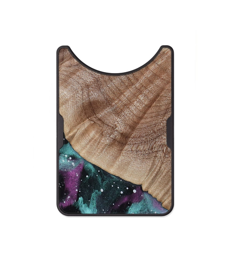 Alloy Wood Wallet - Alvina (Cosmos, 818180)
