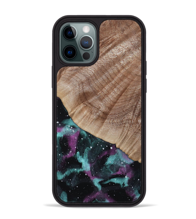 iPhone 12 Pro Max Wood Phone Case - Alvina (Cosmos, 818180)