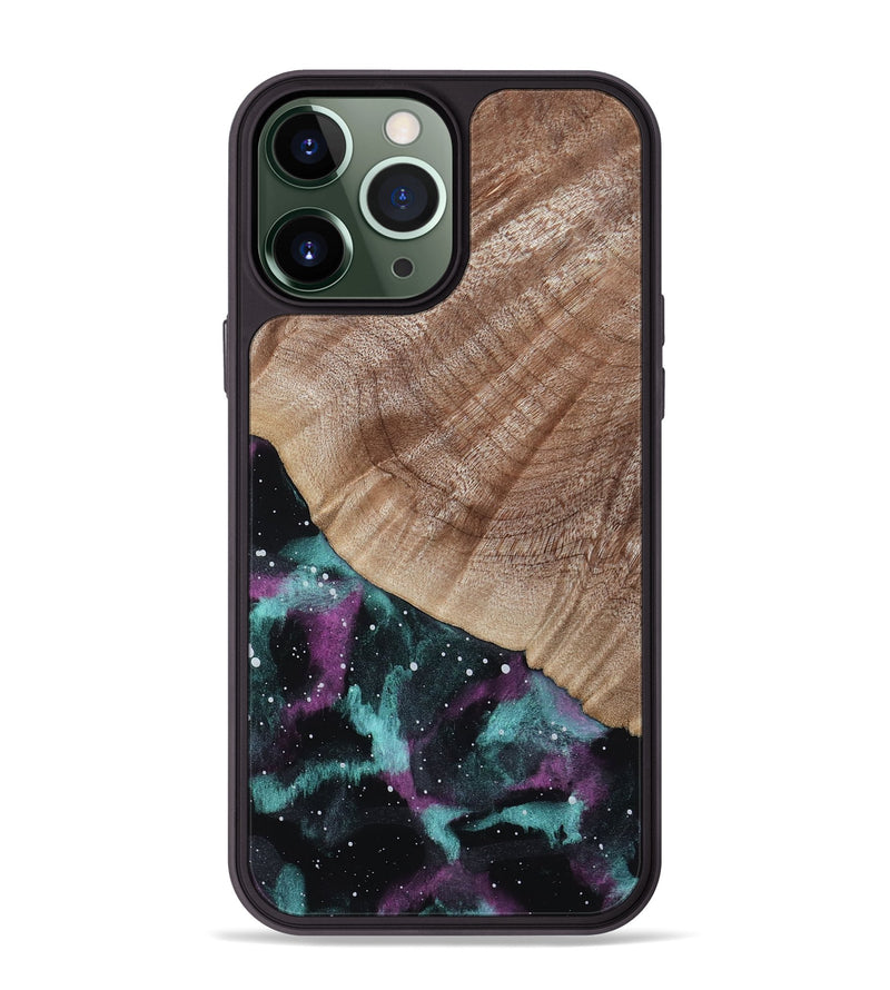 iPhone 13 Pro Max Wood Phone Case - Alvina (Cosmos, 818180)