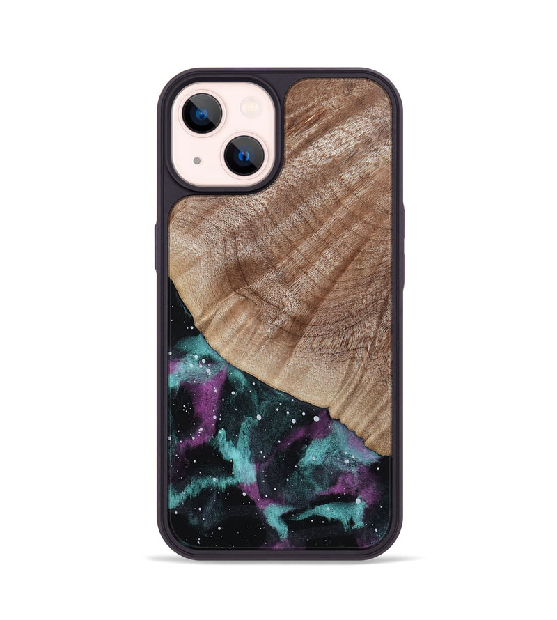 iPhone 14 Wood Phone Case - Alvina (Cosmos, 818180)