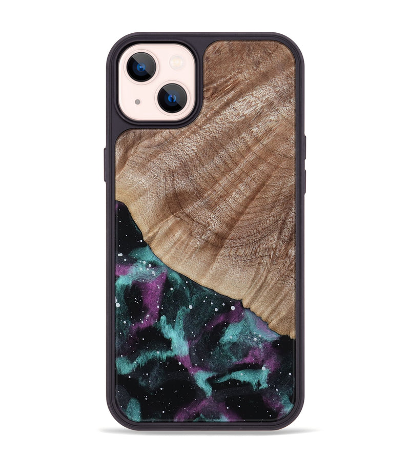 iPhone 14 Plus Wood Phone Case - Alvina (Cosmos, 818180)