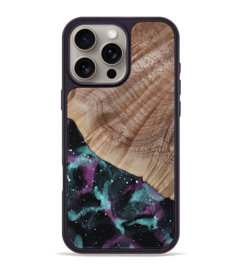 iPhone 16 Pro Max Wood Phone Case - Alvina (Cosmos, 818180)