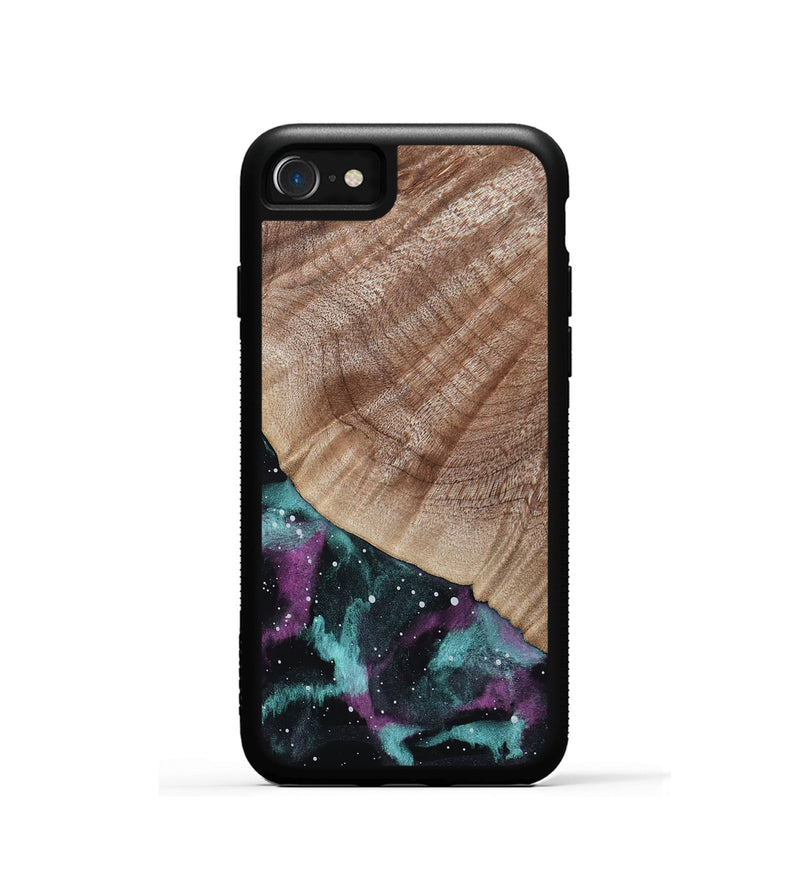 iPhone SE Wood Phone Case - Alvina (Cosmos, 818180)