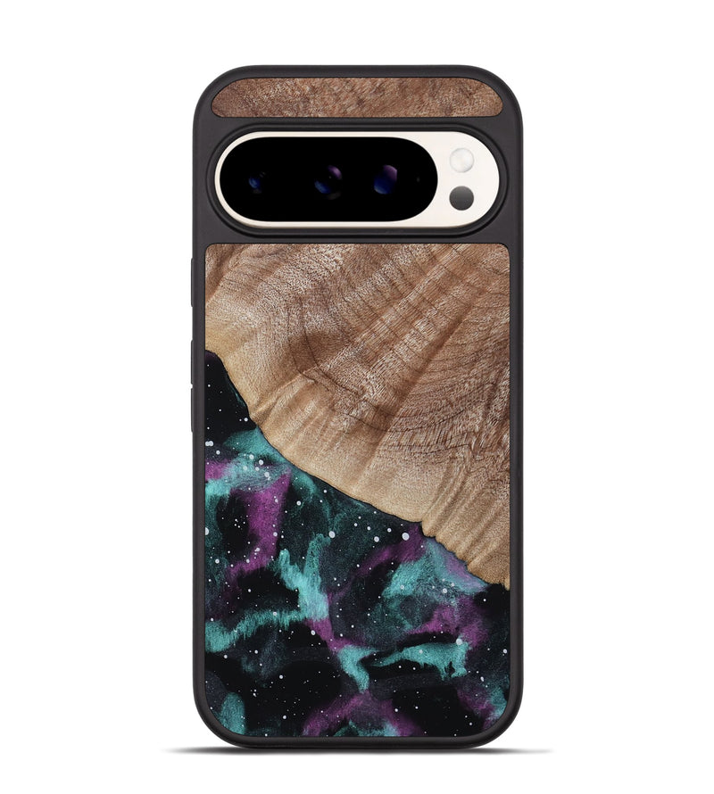 Pixel 9 Wood Phone Case - Alvina (Cosmos, 818180)