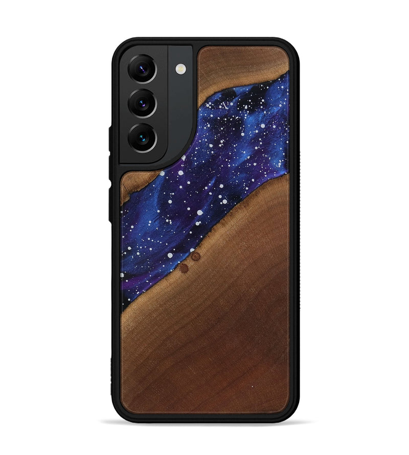 Galaxy S22 Plus Wood Phone Case - Amya (Cosmos, 818181)
