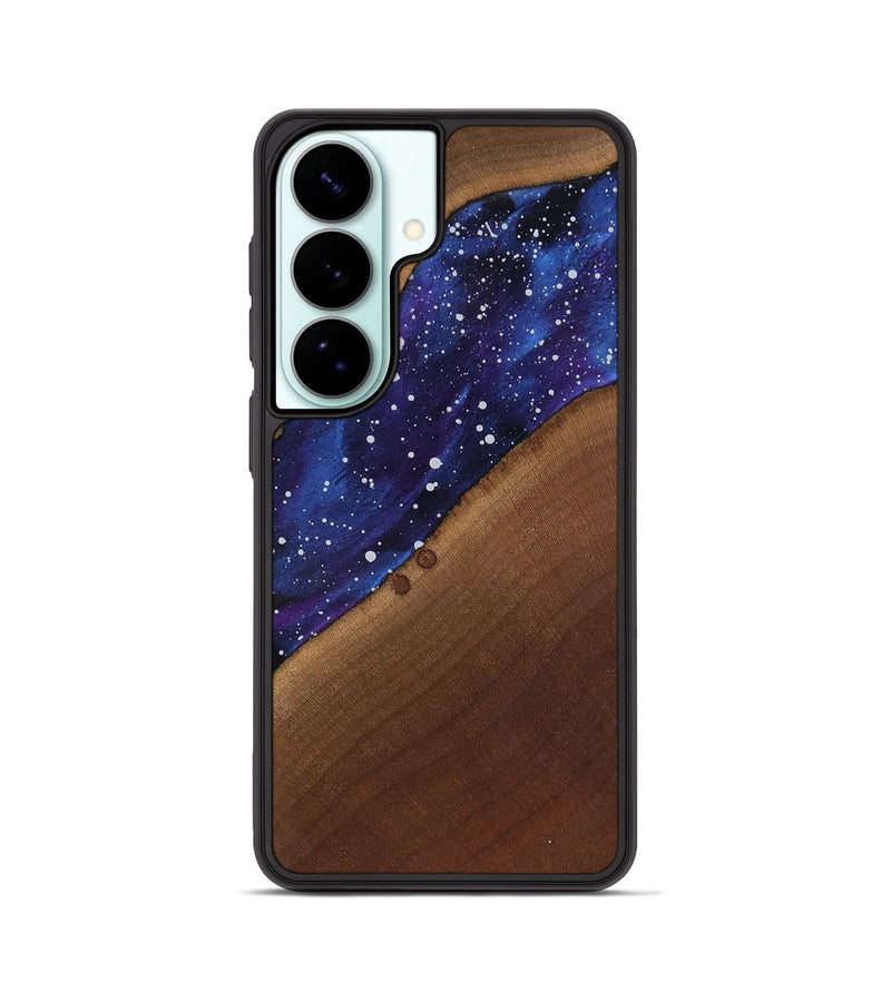 Galaxy S26 Wood Phone Case - Amya (Cosmos, 818181)