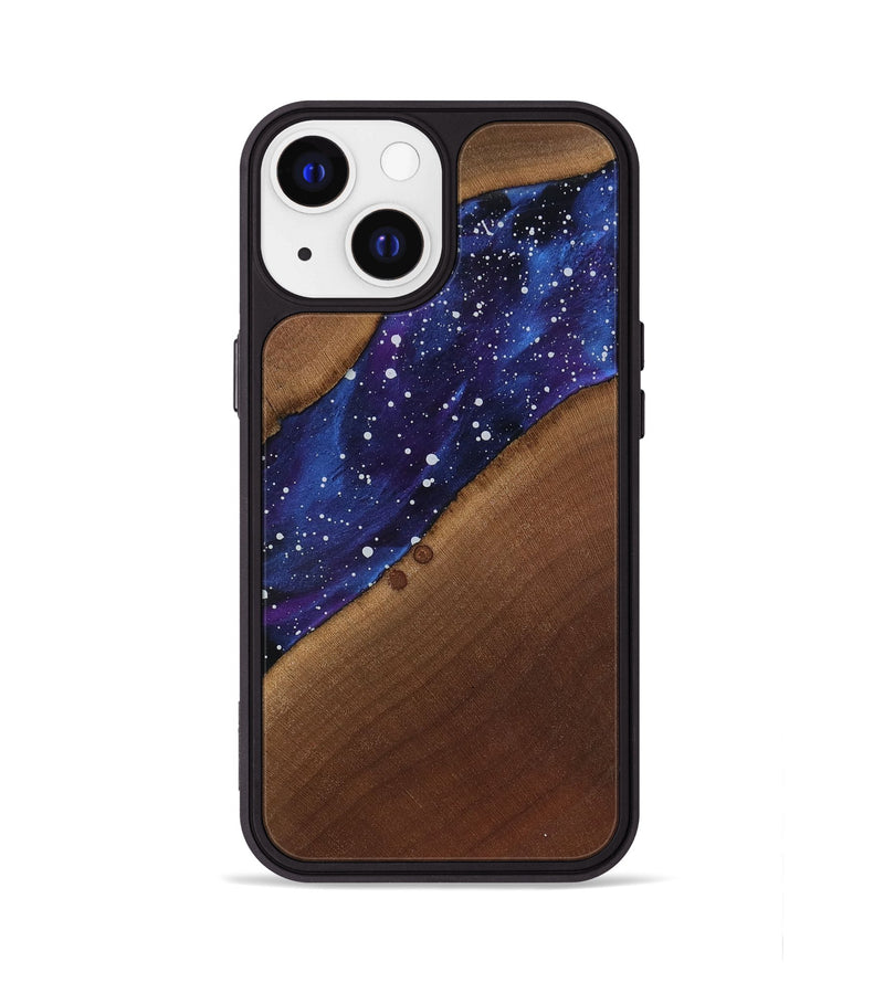 iPhone 13 Wood Phone Case - Amya (Cosmos, 818181)