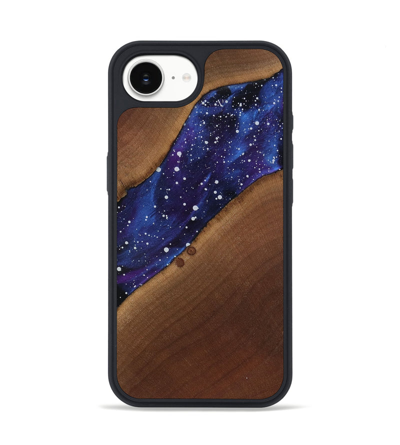 iPhone 17e Wood Phone Case - Amya (Cosmos, 818181)
