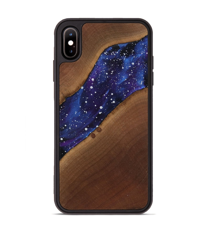 iPhone Xs Max Wood Phone Case - Amya (Cosmos, 818181)
