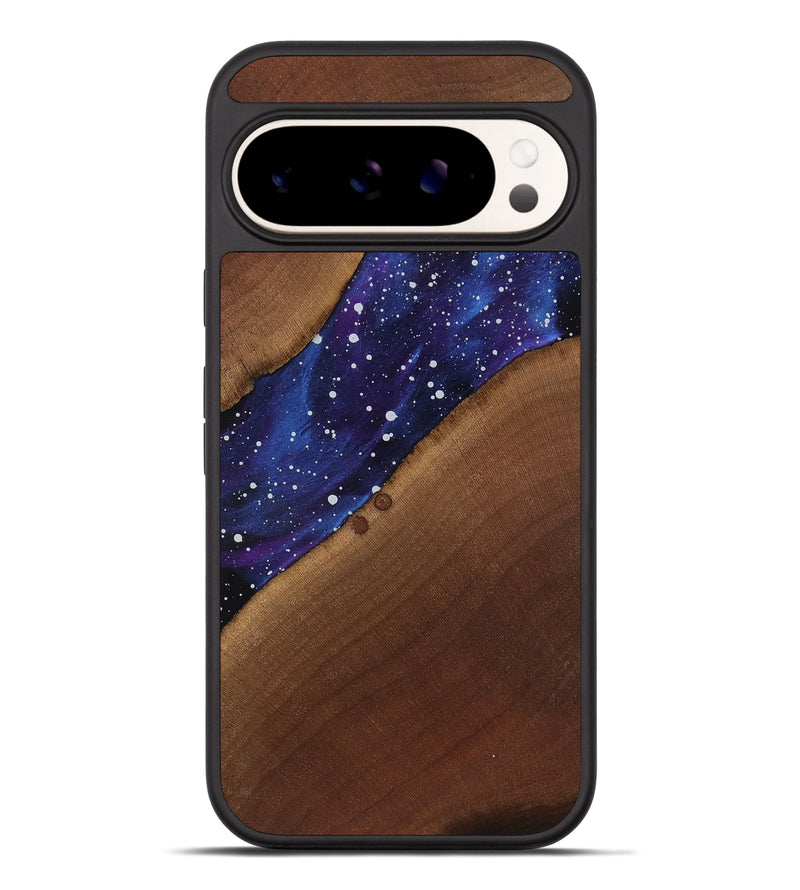 Pixel 9 Pro XL Wood Phone Case - Amya (Cosmos, 818181)
