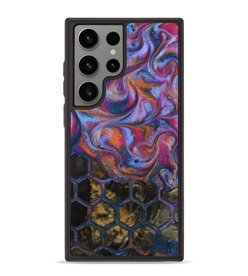 Galaxy S23 Ultra Wood Phone Case - Maira (Pattern, 818182)