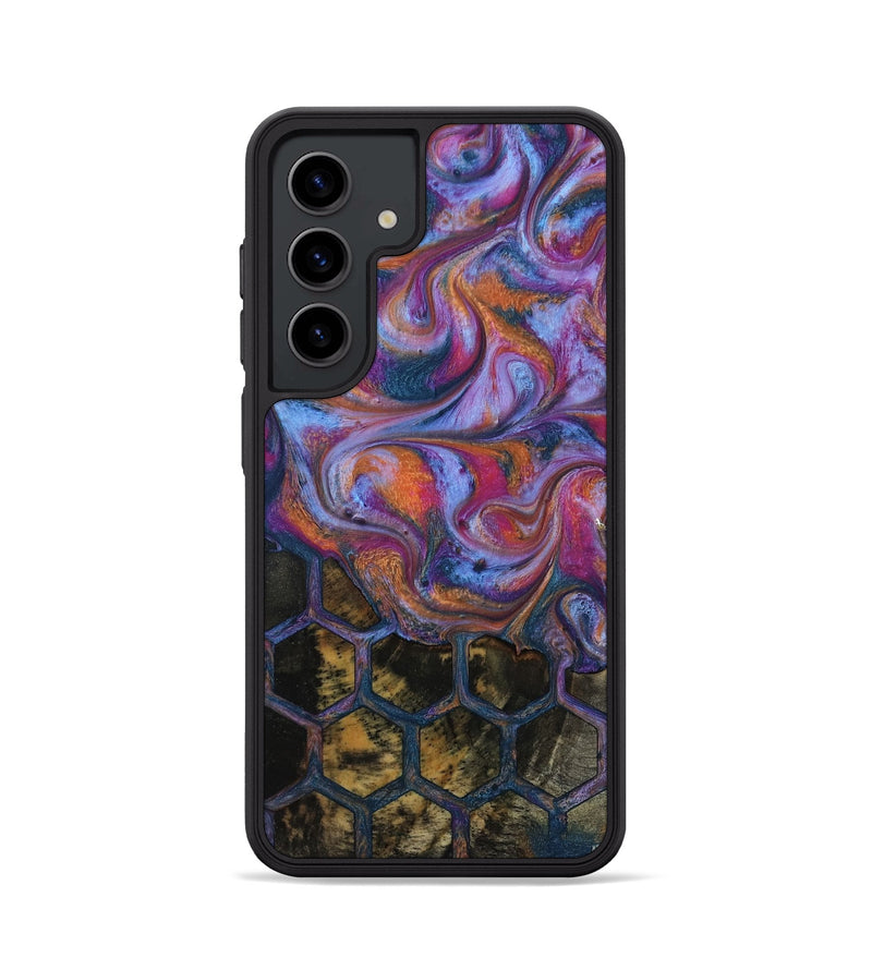 Galaxy S24 Wood Phone Case - Maira (Pattern, 818182)