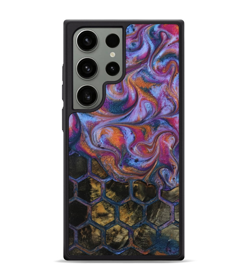 Galaxy S24 Ultra Wood Phone Case - Maira (Pattern, 818182)