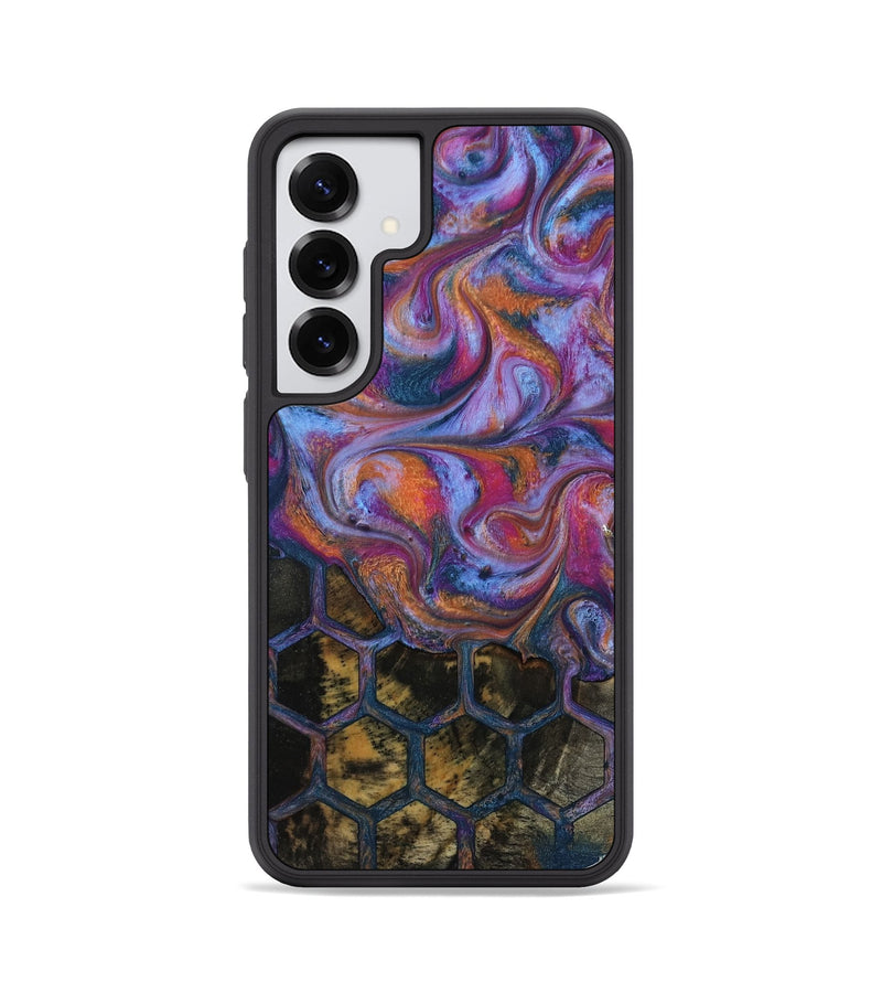 Galaxy S25 Wood Phone Case - Maira (Pattern, 818182)