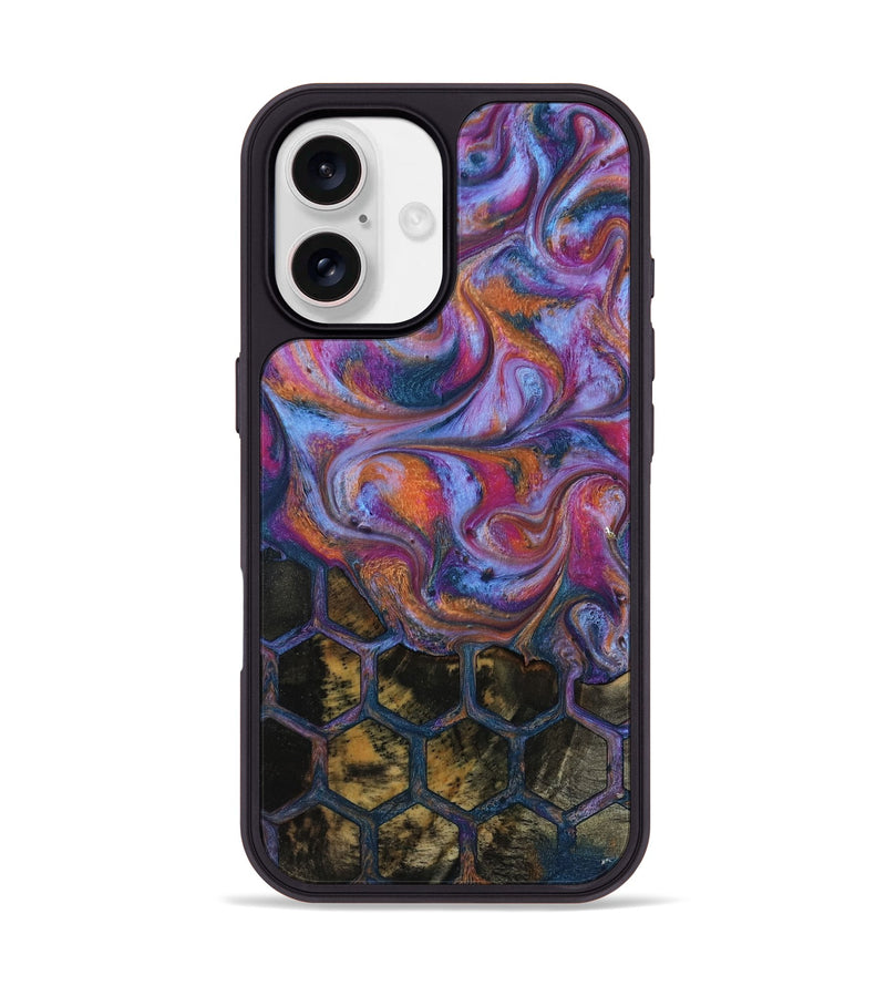 iPhone 17 Wood Phone Case - Maira (Pattern, 818182)
