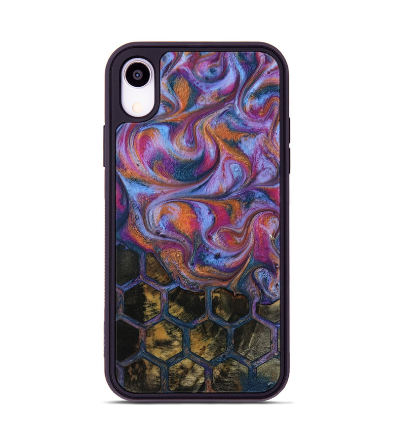 iPhone Xr Wood Phone Case - Maira (Pattern, 818182)