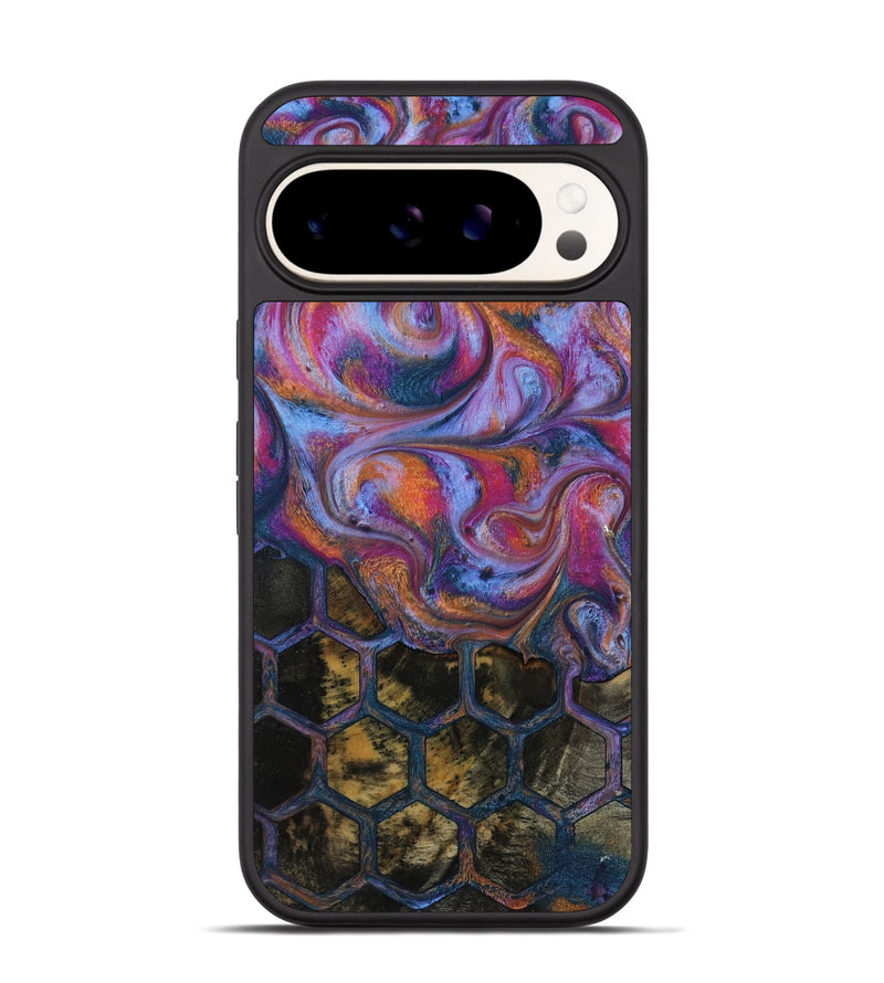 Pixel 9 Pro Wood Phone Case - Maira (Pattern, 818182)